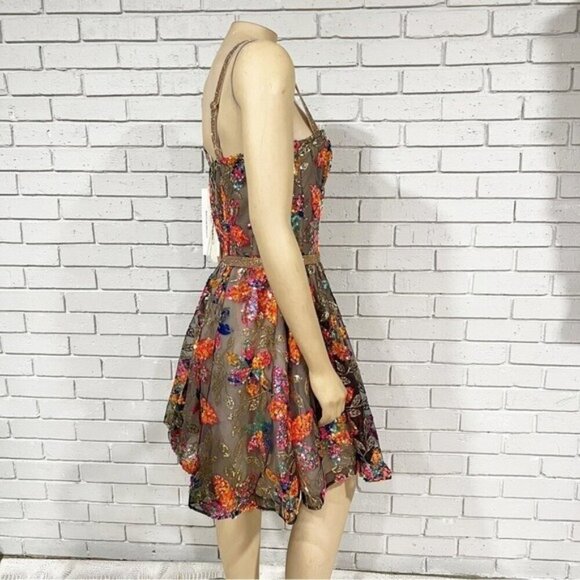 Bronx and Banco Women’s Mademoiselle Embellished Minidress - Size XL - Picture 4 of 9